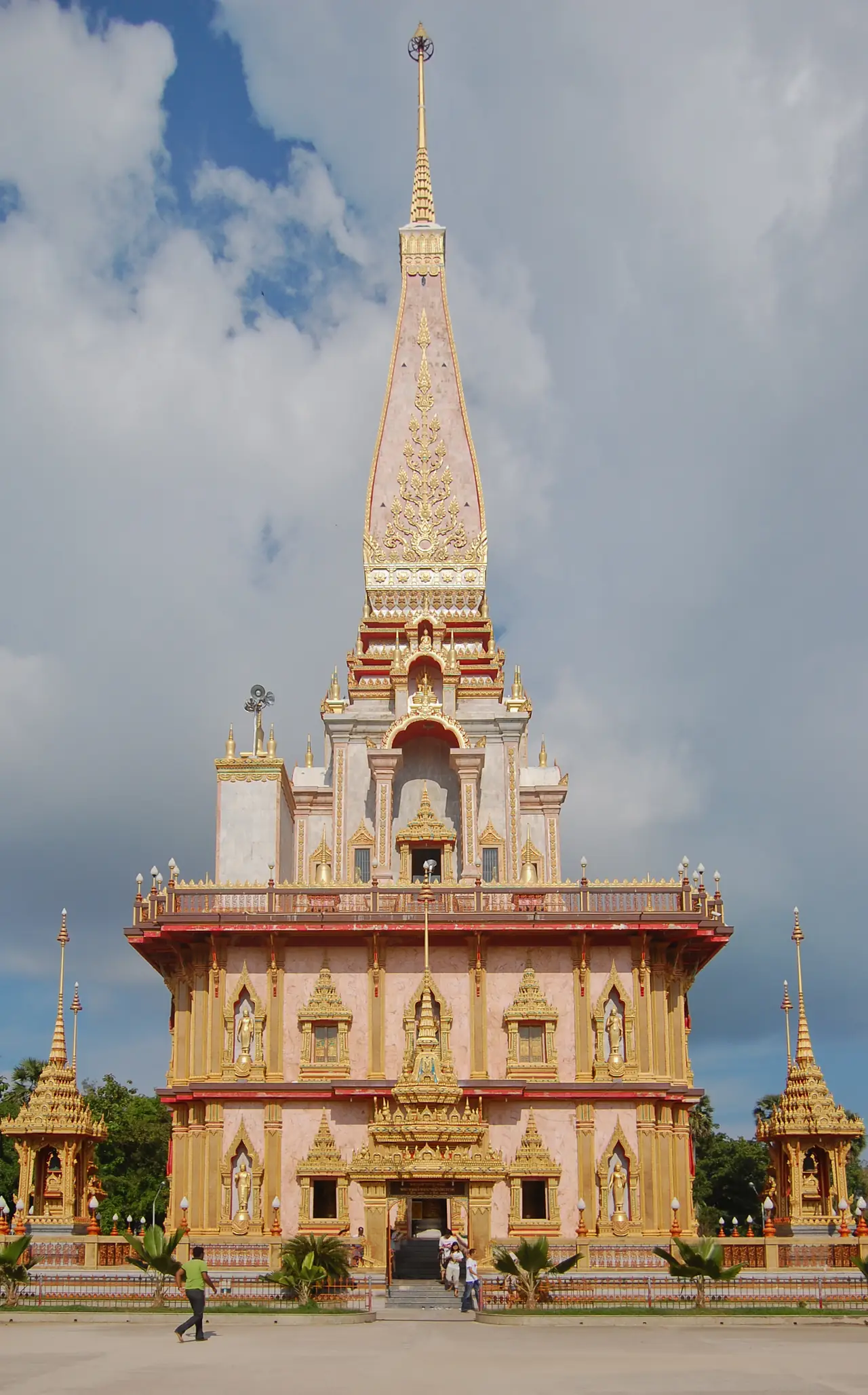 The Grand Pagoda (chedi) at Wat Chalong