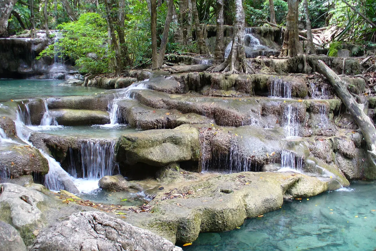 Photo for Kanchanaburi: Erawan Falls Kanchanaburi: Fees, 7 Tiers, From Bangkok