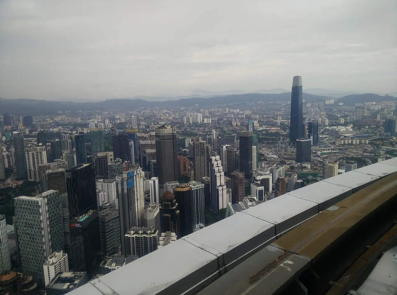 Sky Deck ของ KL Tower ภาพช่วงปี 2563