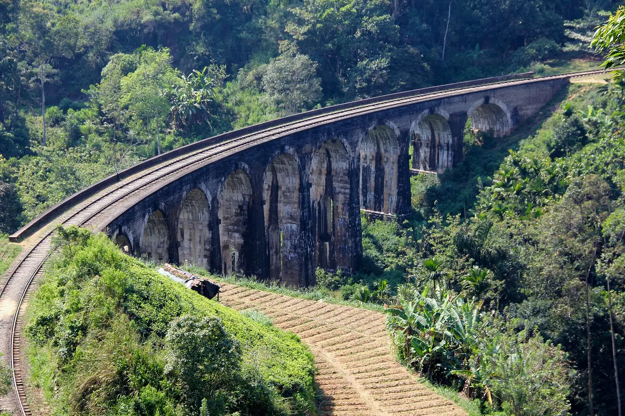 ภาพประกอบ ศรีลังกา: เอลลา ศรีลังกา 2569: Nine Arch Bridge รถไฟ Little Adam Peak