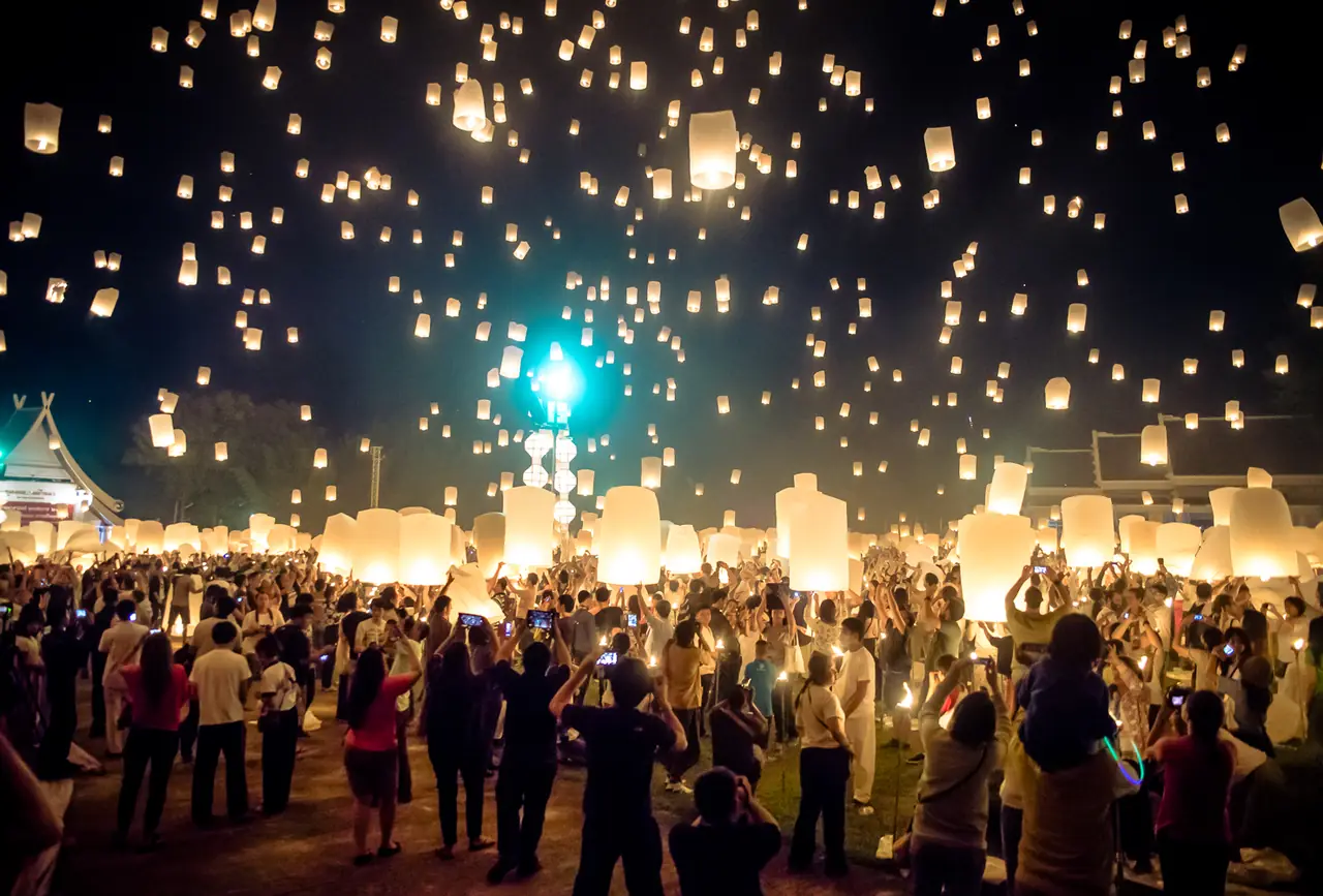 ภาพประกอบ ประเทศไทย: ลอยกระทง ยี่เป็ง 2569: วันไหน ไปที่ไหน ต้องรู้อะไร