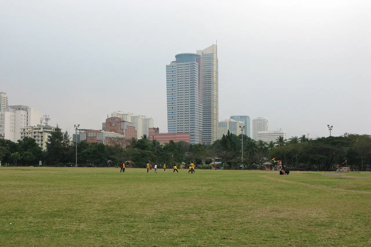 สวนรีซัลในมะนิลา ภาพบรรยากาศ