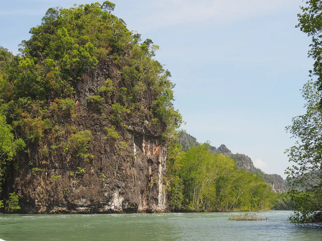 ภาพบริเวณอุทยานธรณีคิลิม ลังกาวี ภาพสถานที่