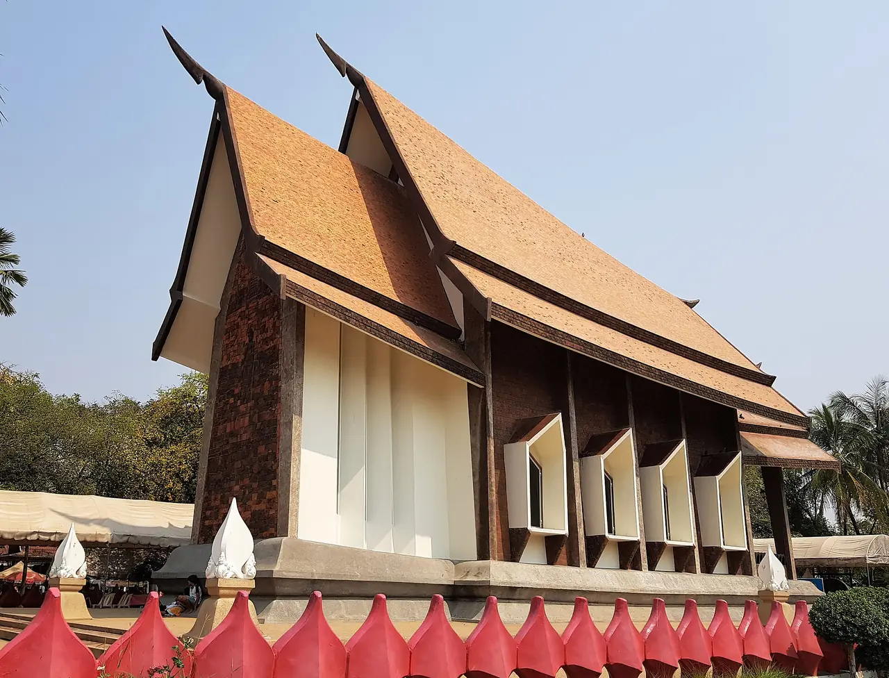 The ordination hall of Wat Sala Loi, Nakhon Ratchasima