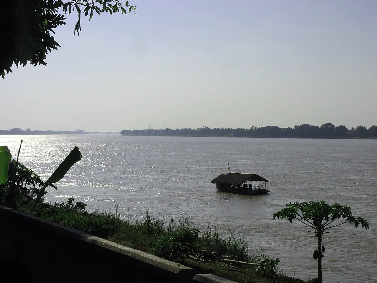 The Mekong from the Nong Khai riverside walk