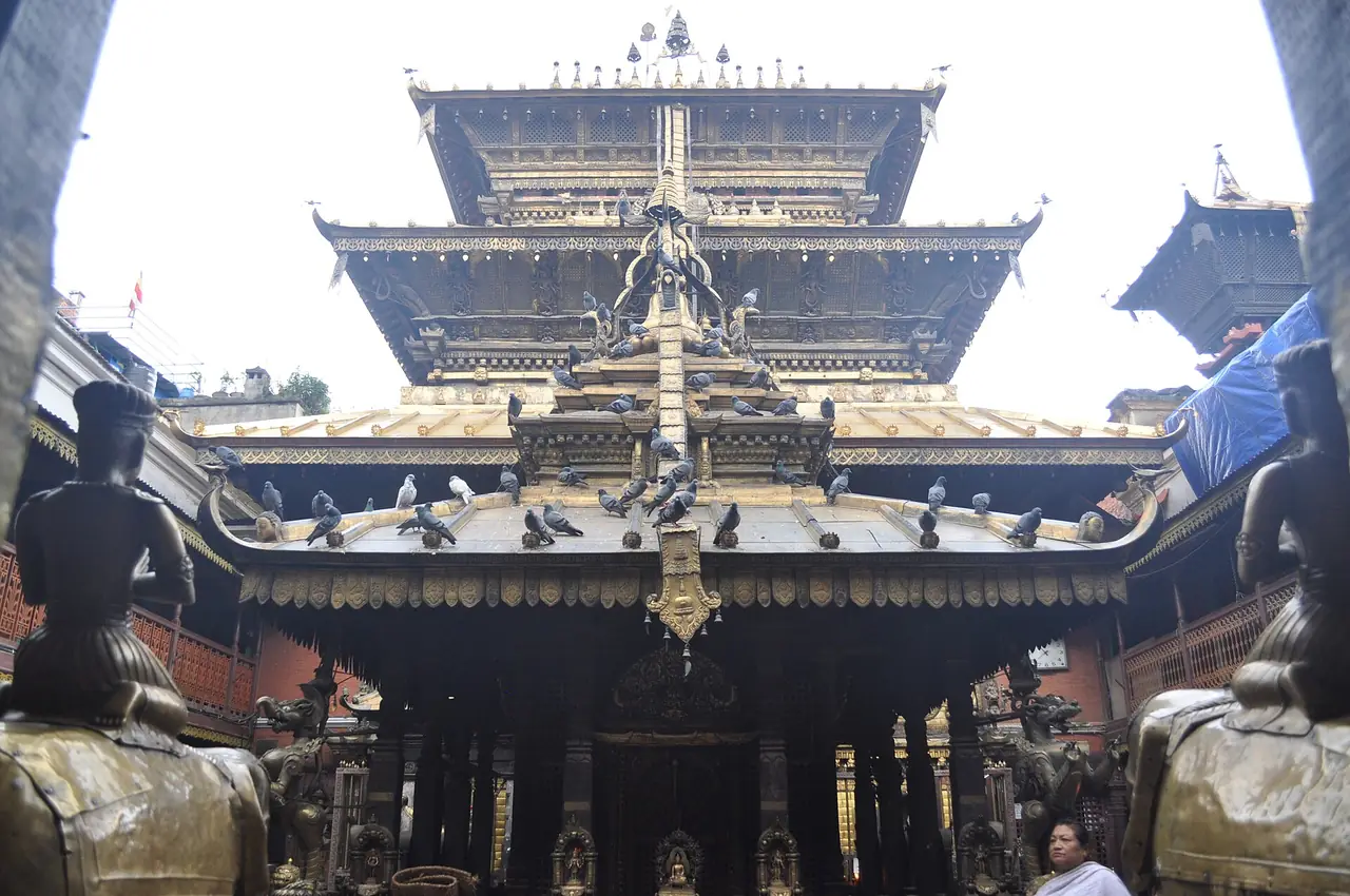 วิหารหลักของวัดทองที่ปาตัน ภาพจาก Wikimedia Commons ผู้ถ่าย Megh shakya สัญญา CC BY-SA 4.0