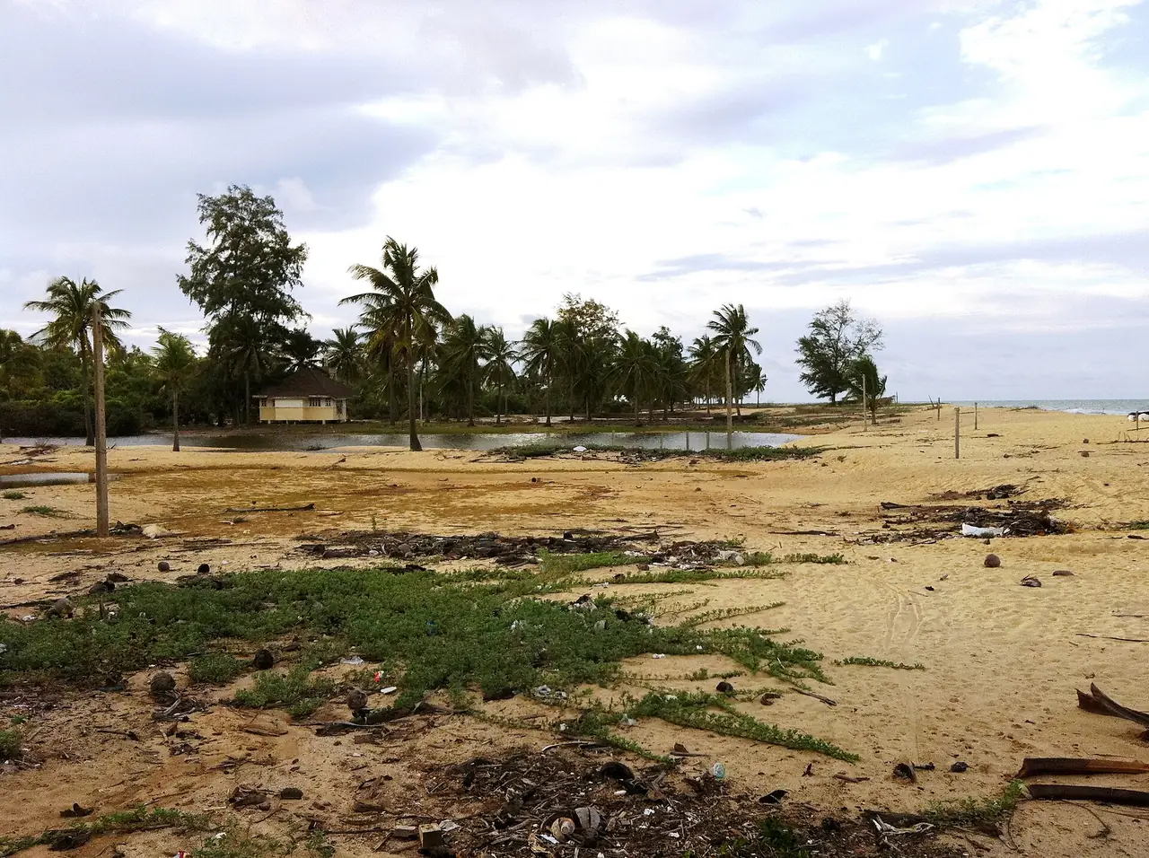 Laem Pho beach, Yaring district, Pattani