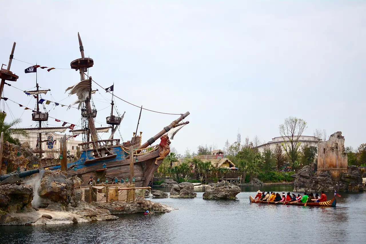 Treasure Cove พร้อม Shipwreck Shore ภาพถ่ายโดย Iiii I I I