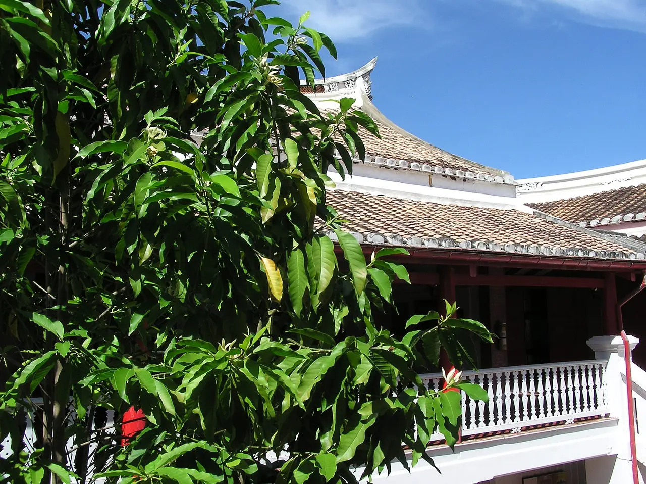ลานภายในพิพิธภัณฑสถานแห่งชาติสงขลา ภาพของ Ananda จาก Wikimedia Commons (สาธารณสมบัติ)