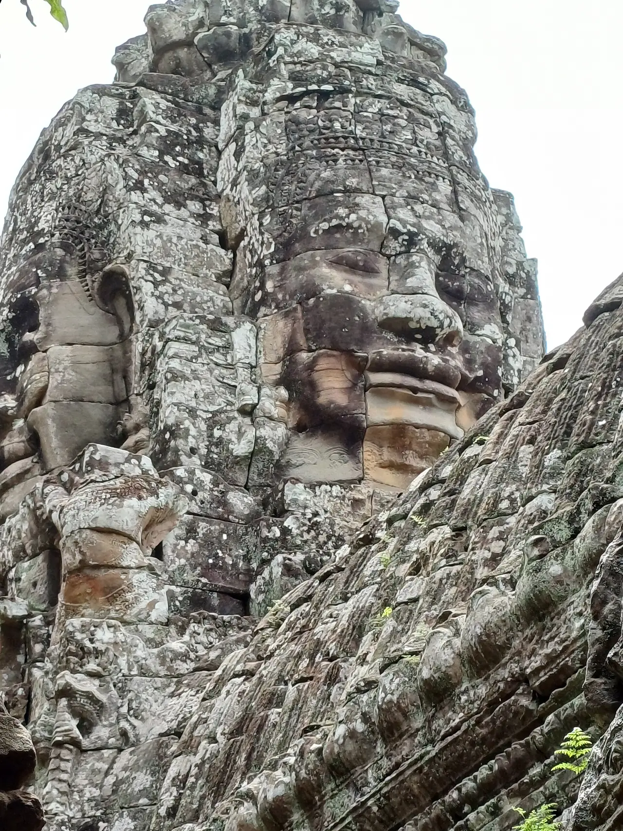 ใบหน้าหินที่ปราสาทบายน