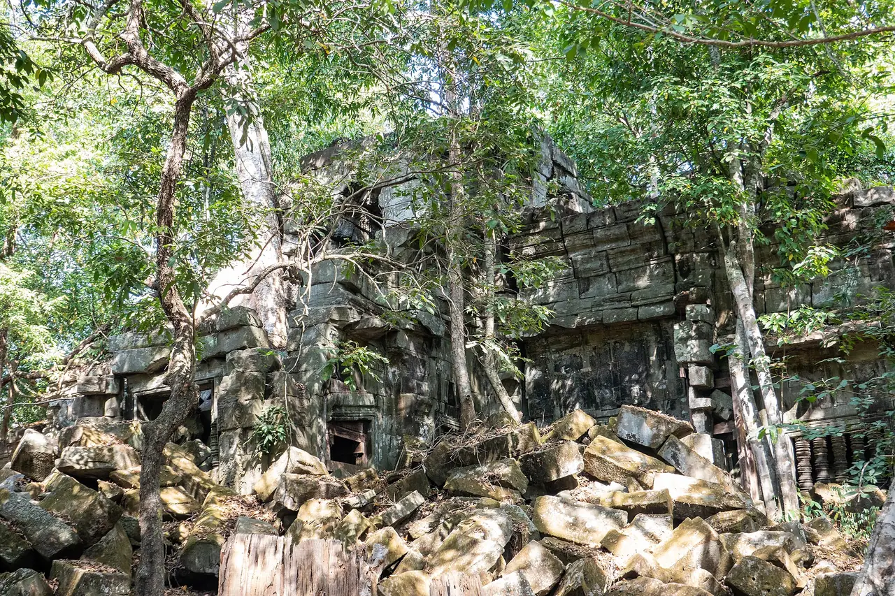 ภาพประกอบ กัมพูชา: เบงมีเลีย Beng Mealea 2569 ตั๋ว 10 ดอลลาร์ สะพานไม้ใหม่