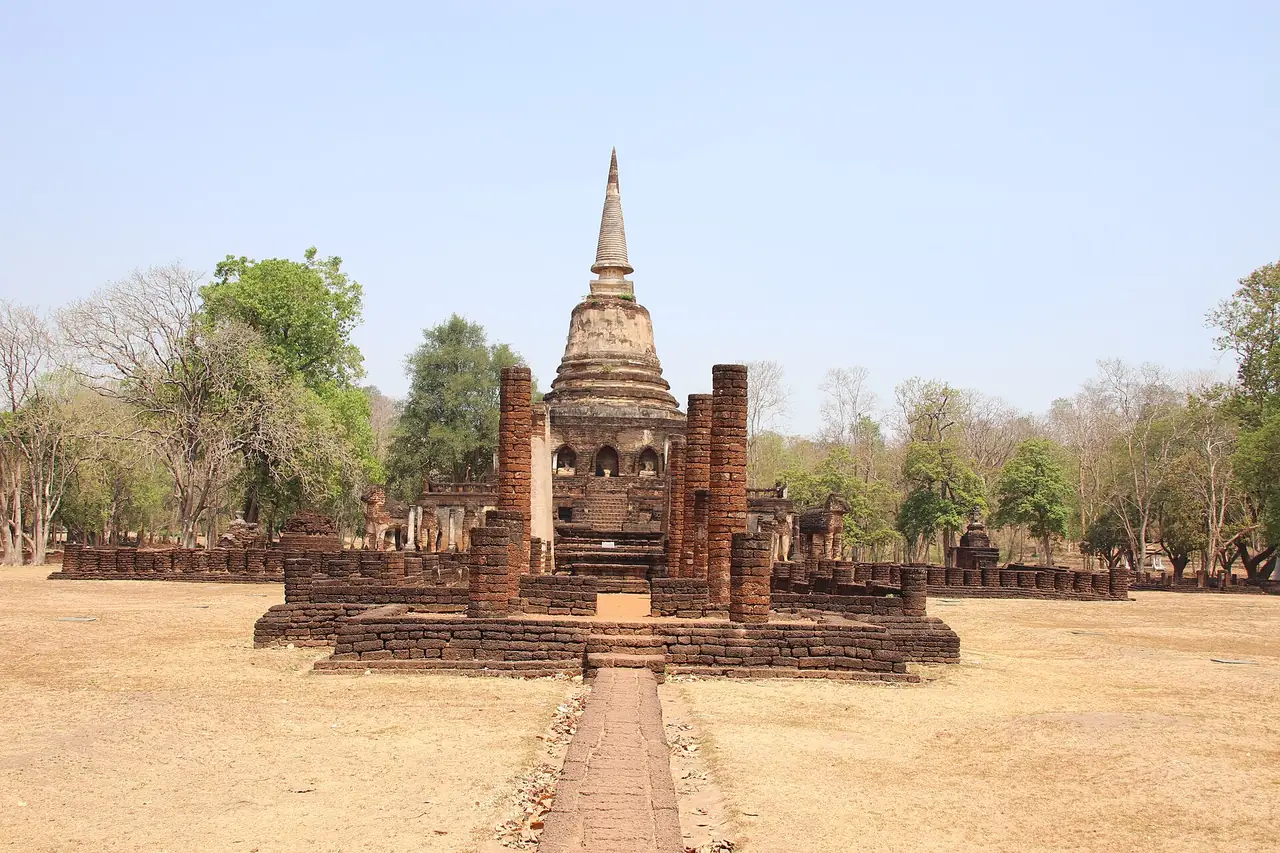 ภาพประกอบ สุโขทัย: อุทยานประวัติศาสตร์ศรีสัชนาลัย ค่าเข้า เวลาเปิด วัดช้างล้อม