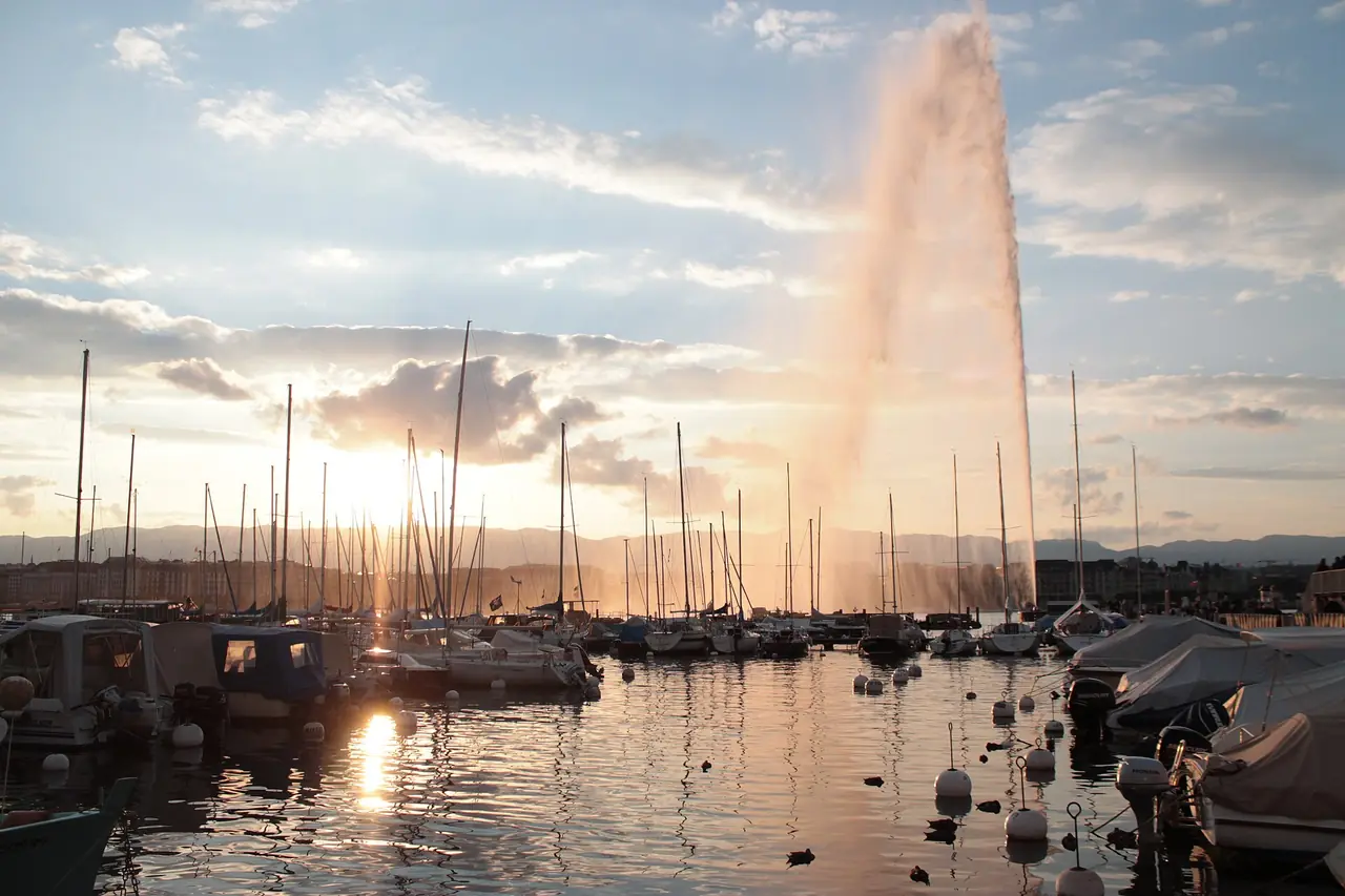 ภาพสวิตเซอร์แลนด์: เที่ยวเจนีวา Jet d'Eau เมืองเก่า สหประชาชาติ 2569